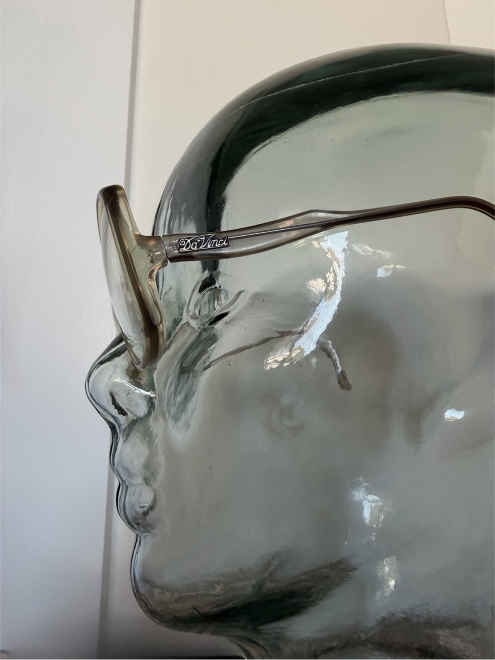 Da Vinci Roma Jadeite Beige Glasses Vintage